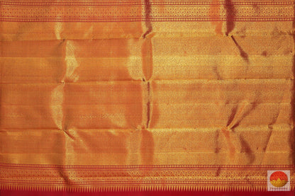 Borderless Handwoven Pure Silk Kanjivaram Saree - Pure Zari - PV G 1926 Archives - Silk Sari - Panjavarnam