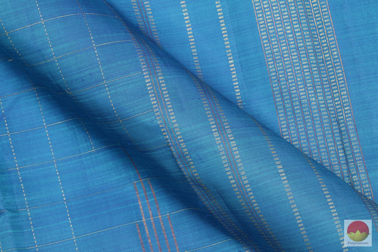 Borderless - Handwoven Pure Silk Kanjivaram Saree - Pure Zari - PV G 1946 - Archives - Silk Sari - Panjavarnam