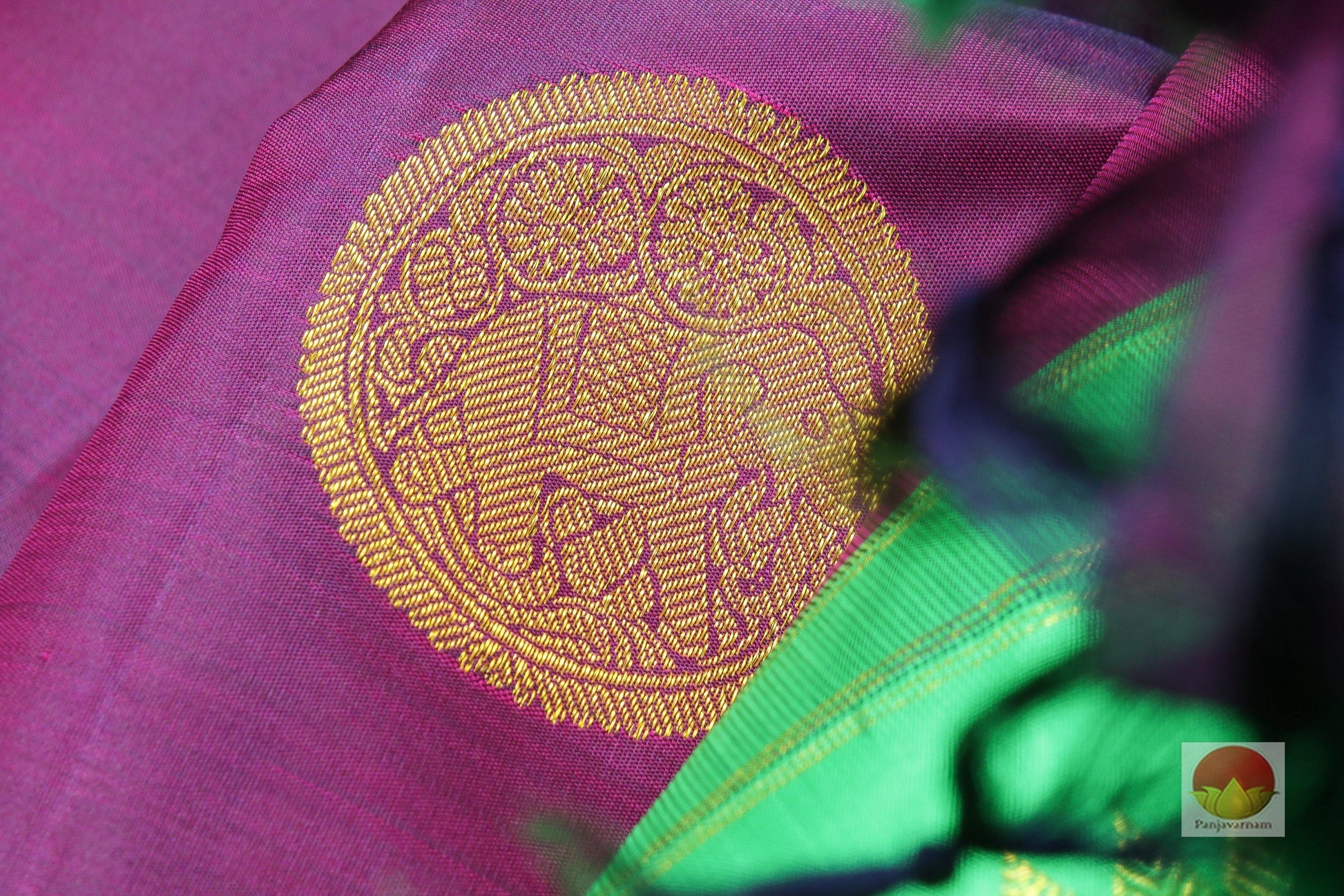 Borderless Handwoven Pure Silk Kanjivaram Saree - Pure Zari - PV G1681 Archives - Silk Sari - Panjavarnam