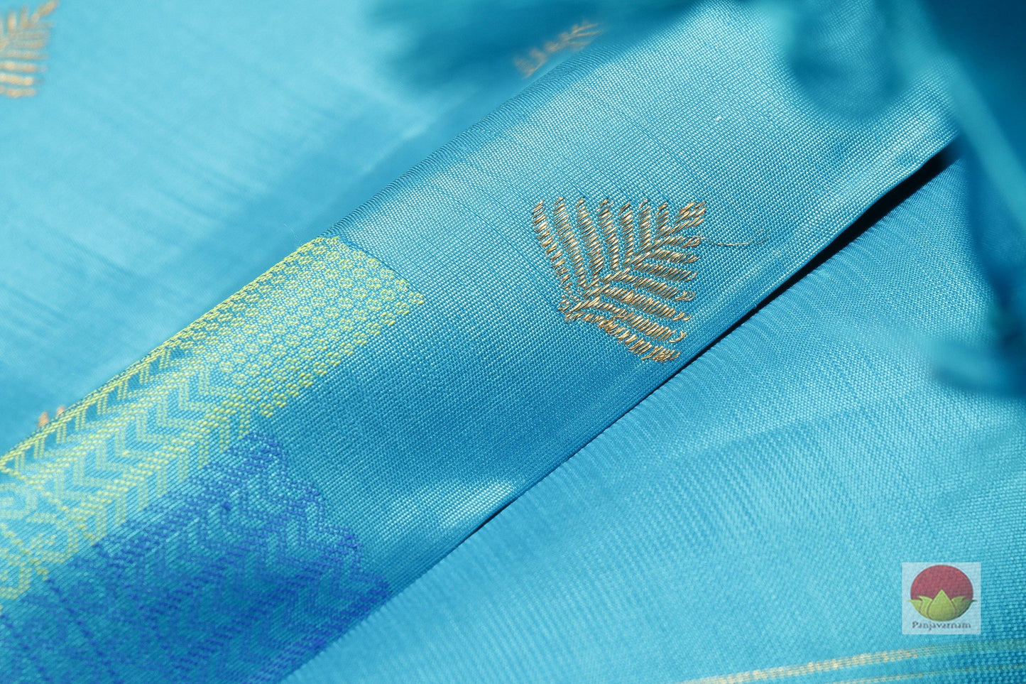 Borderless Handwoven Pure Silk Kanjivaram Saree - Pure Zari - PV SVS 10502 Archives - Silk Sari - Panjavarnam