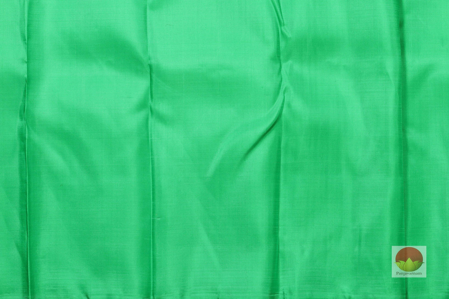 Borderless Handwoven Pure Silk Kanjivaram Saree - Silk Thread Work - PV N 33 Archives1 - Silk Sari - Panjavarnam