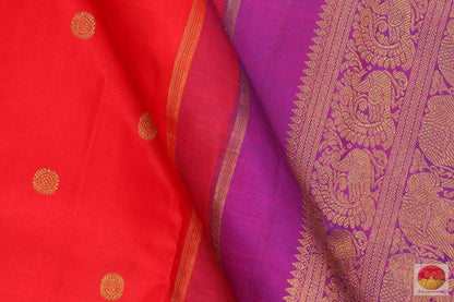 Borderless Kanchipuram Pure Silk Saree - Pure Zari - G 4229 Archives - Silk Sari - Panjavarnam