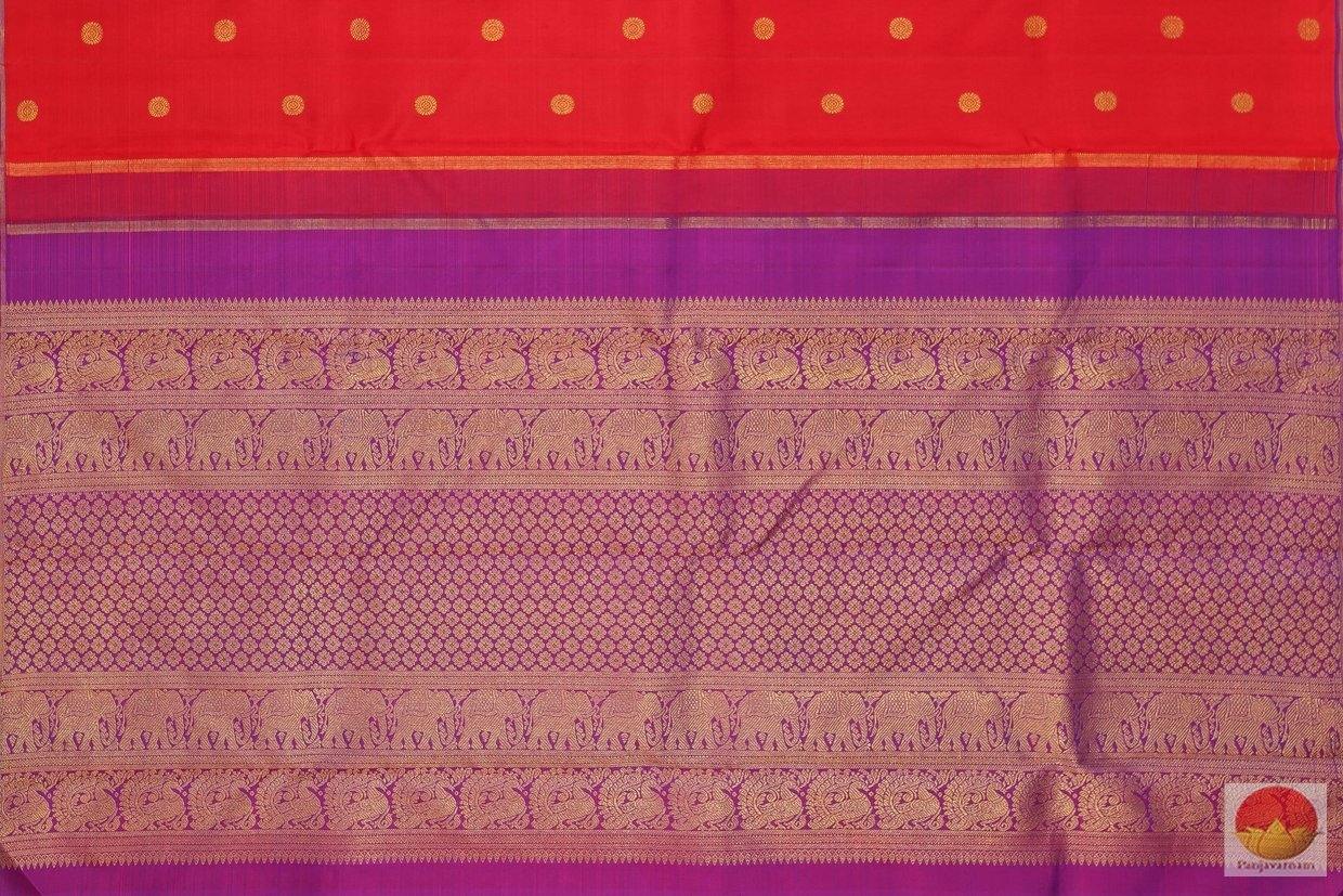 Borderless Kanchipuram Pure Silk Saree - Pure Zari - G 4229 Archives - Silk Sari - Panjavarnam