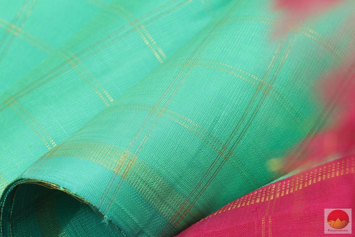 Borderless - Kanchipuram Silk Saree - Handwoven Pure Silk - Pure Zari - PVG 4160 - Archives - Silk Sari - Panjavarnam