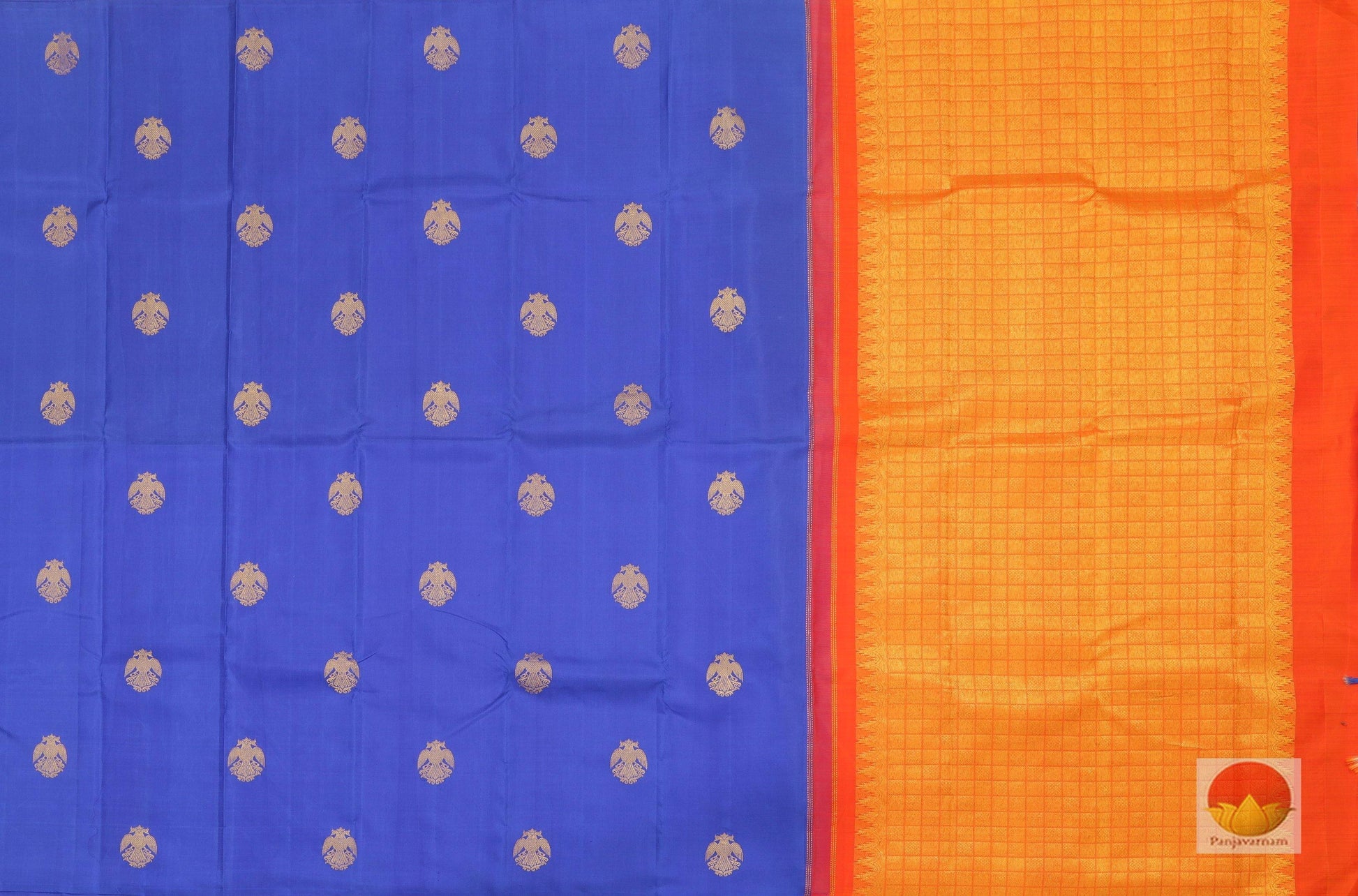 Borderless - Pure Silk Kanjivaram Saree - Pure Zari - PV G 1679 - Archives - Silk Sari - Panjavarnam