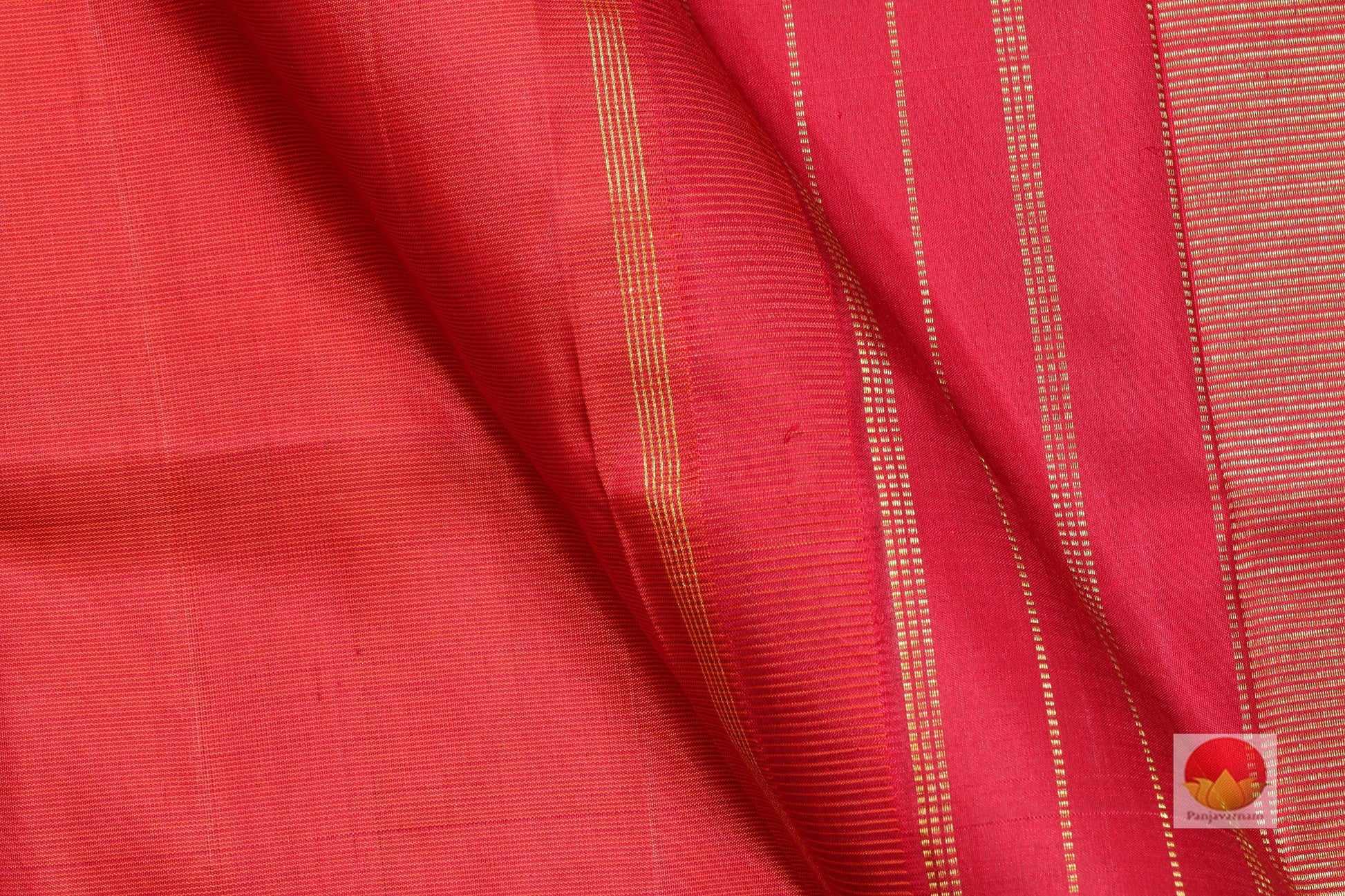 Crimson Red Handwoven Pure Silk Kanjivaram Saree - Pure Zari - PA SVS 6188 Archives - Silk Sari - Panjavarnam