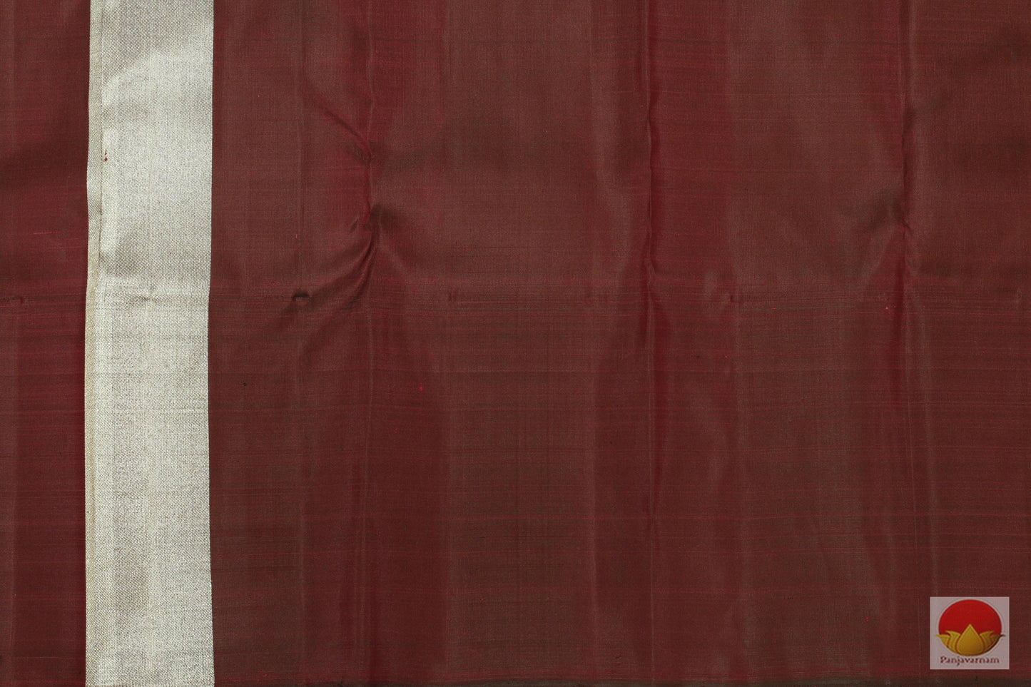 Cyan and Brown - Traditional Design Handwoven Kanjivaram Saree - Pure Zari - PV G 1929 -Archives - Silk Sari - Panjavarnam