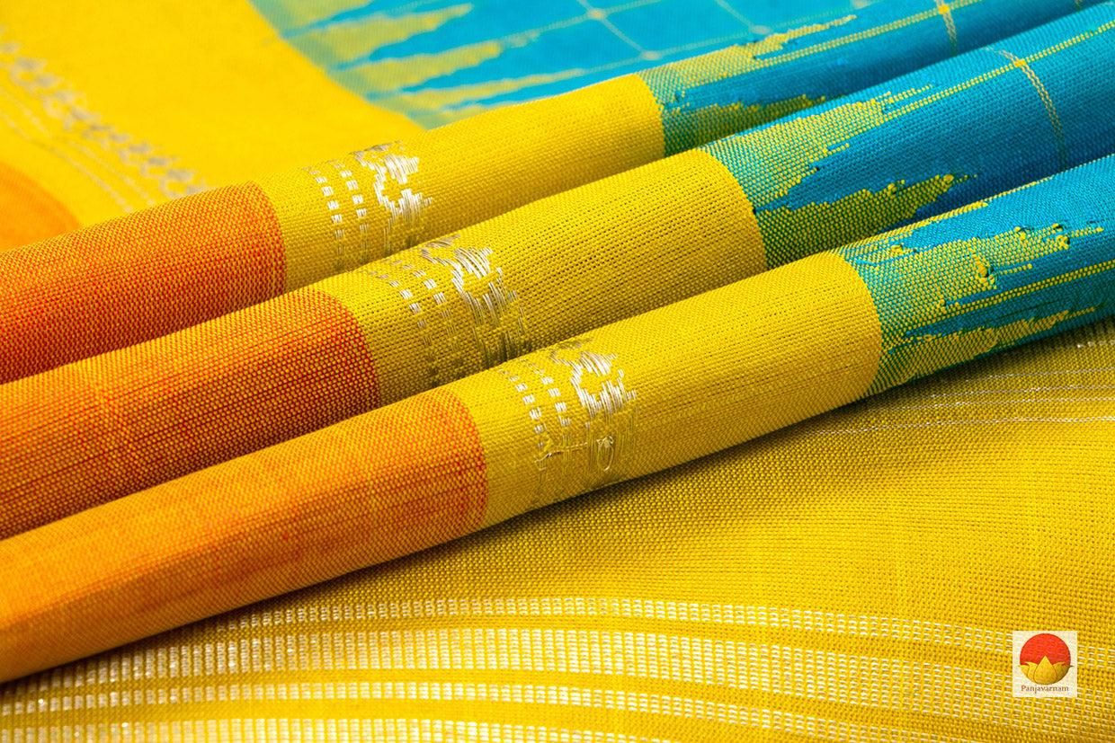 Gadwal Silk Saree - Handwoven Pure Silk - PV GD SRI 02 - Gadwal Silk - Panjavarnam