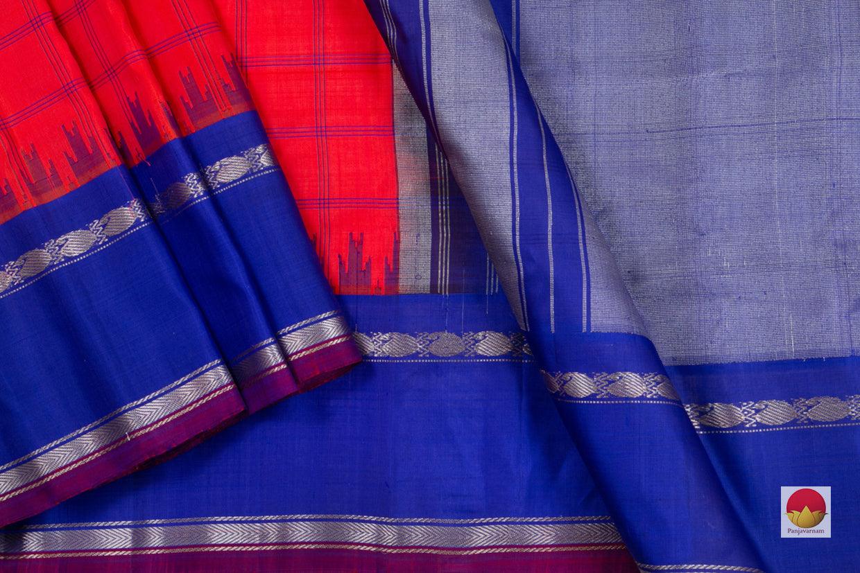 Gadwal Silk Saree - Handwoven Pure Silk - PV GD SRI 06 - Saris & Lehengas - Panjavarnam