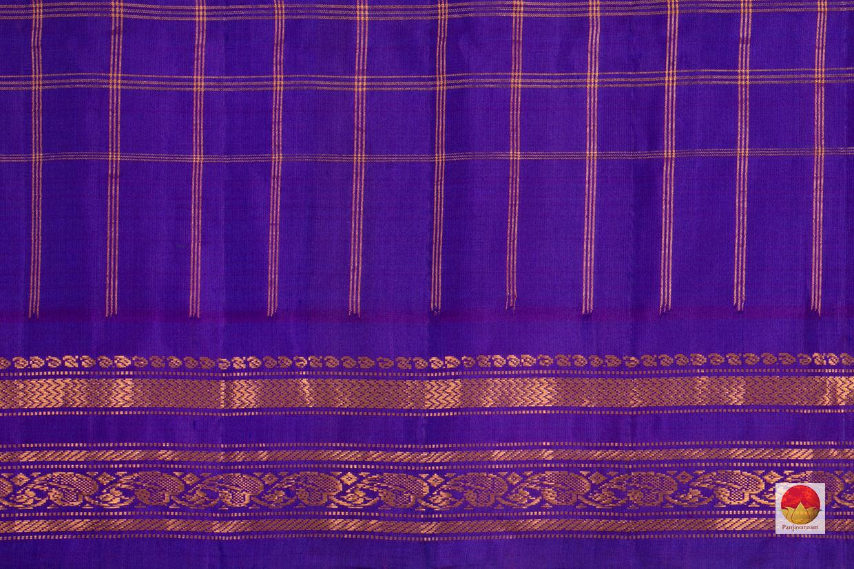 Gadwal Silk Saree - Handwoven Pure Silk - PV GD SRI 12 - Saris & Lehengas - Panjavarnam