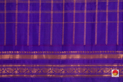 Gadwal Silk Saree - Handwoven Pure Silk - PV GD SRI 12 - Saris & Lehengas - Panjavarnam