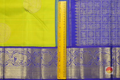 Ganga Jamuna Border Handwoven Pure Silk Kanjivaram Saree - Pure Zari - PA 189 Archives - Silk Sari - Panjavarnam