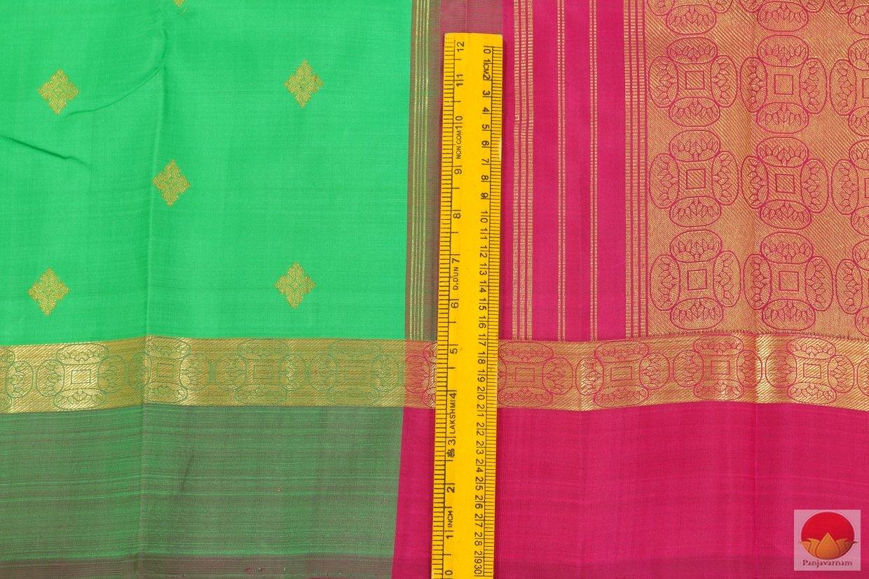 Ganga Jamuna - Kanchipuram Silk Saree - Handwoven Pure Silk - Pure Zari - PV G 4154 - Silk Sari - Panjavarnam