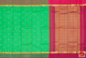 Ganga Jamuna - Kanchipuram Silk Saree - Handwoven Pure Silk - Pure Zari - PV G 4154 - Silk Sari - Panjavarnam PV G 4154