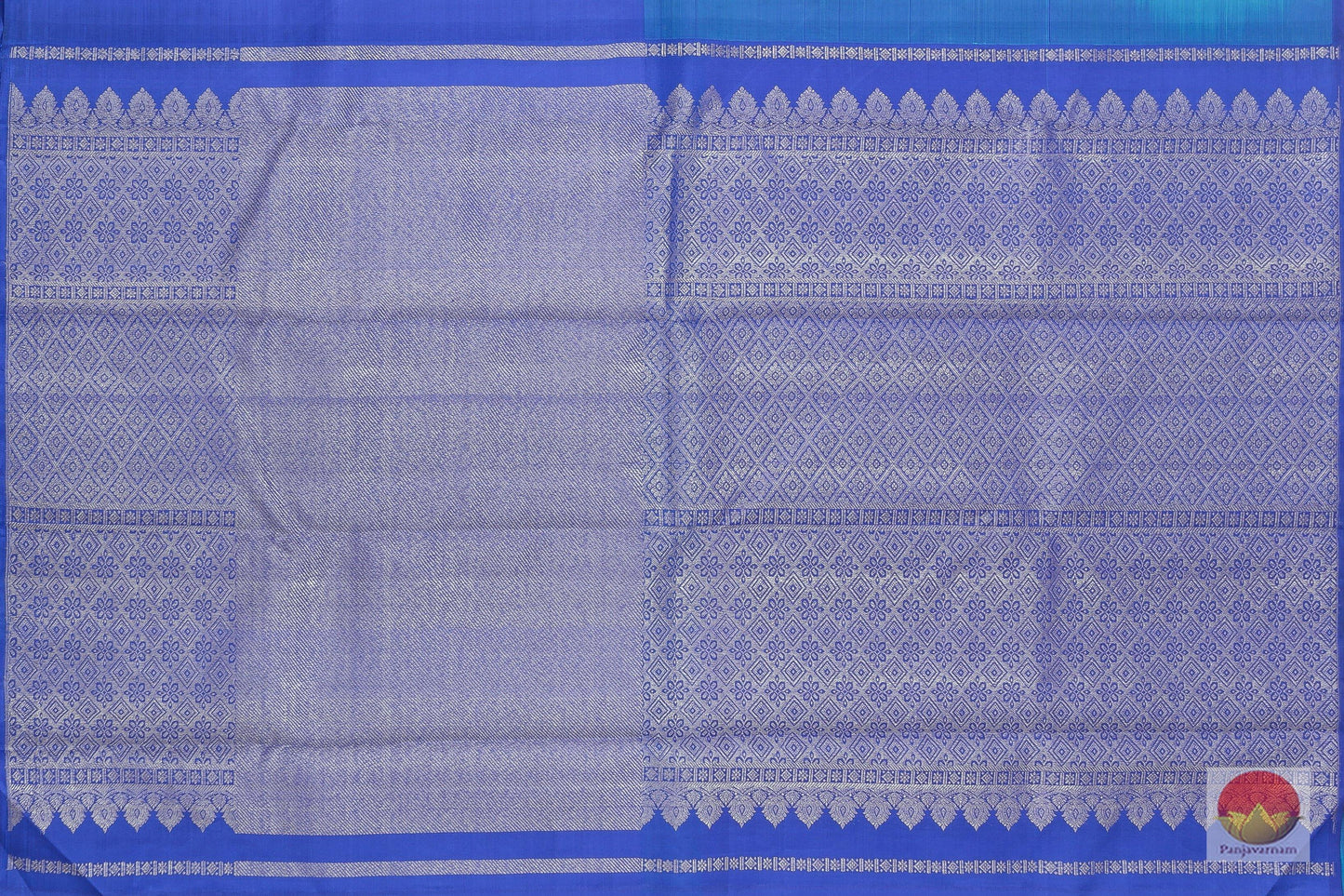 Half And Half - Kanchipuram Silk Saree - Handwoven Pure Silk -Pure Zari- PV G 4089 Archives - Silk Sari - Panjavarnam