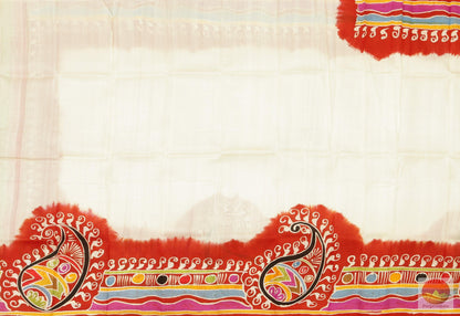 Handpainted Batik Pure Silk Saree - PB 156 Archives - Batik Silk - Panjavarnam