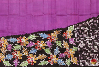Handpainted Batik Pure Silk Saree - PB 159 Archives - Batik Silk - Panjavarnam
