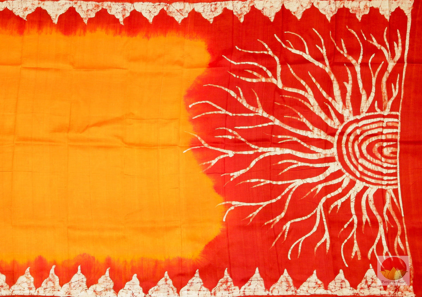 Handpainted Batik Silk Saree - PB 105 Archives - Batik Silk - Panjavarnam