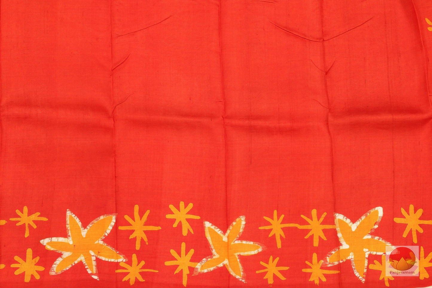 Handpainted Batik Silk Saree - PB 109 Archives - Batik Silk - Panjavarnam