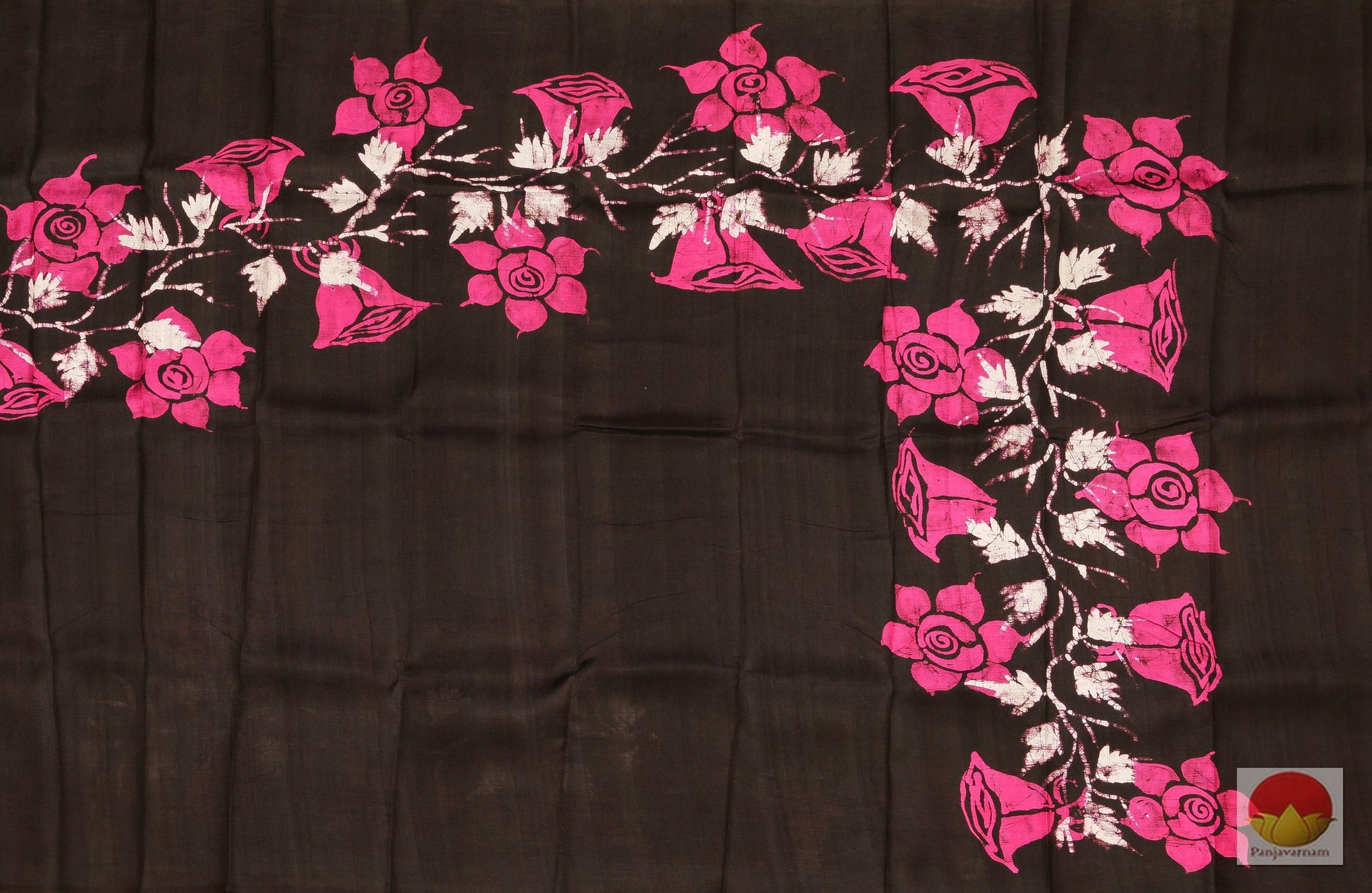 Handpainted Batik Silk Saree - PB 114 Archives - Batik Silk - Panjavarnam