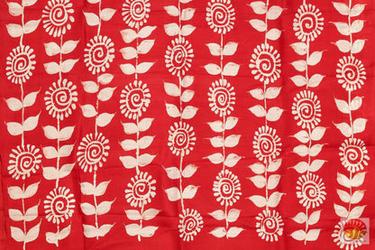 Handpainted Batik Silk Saree - PB 128 Archives - Batik Silk - Panjavarnam