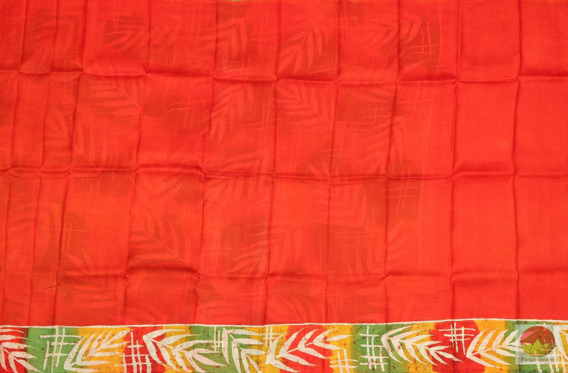 Handpainted Batik Silk Saree - PB 129 Archives - Batik Silk - Panjavarnam