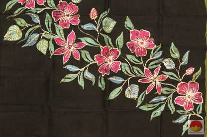 Handpainted Batik Silk Saree - PB 151 Archives - Batik Silk - Panjavarnam