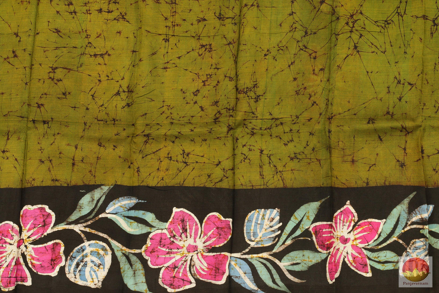 Handpainted Batik Silk Saree - PB 151 Archives - Batik Silk - Panjavarnam