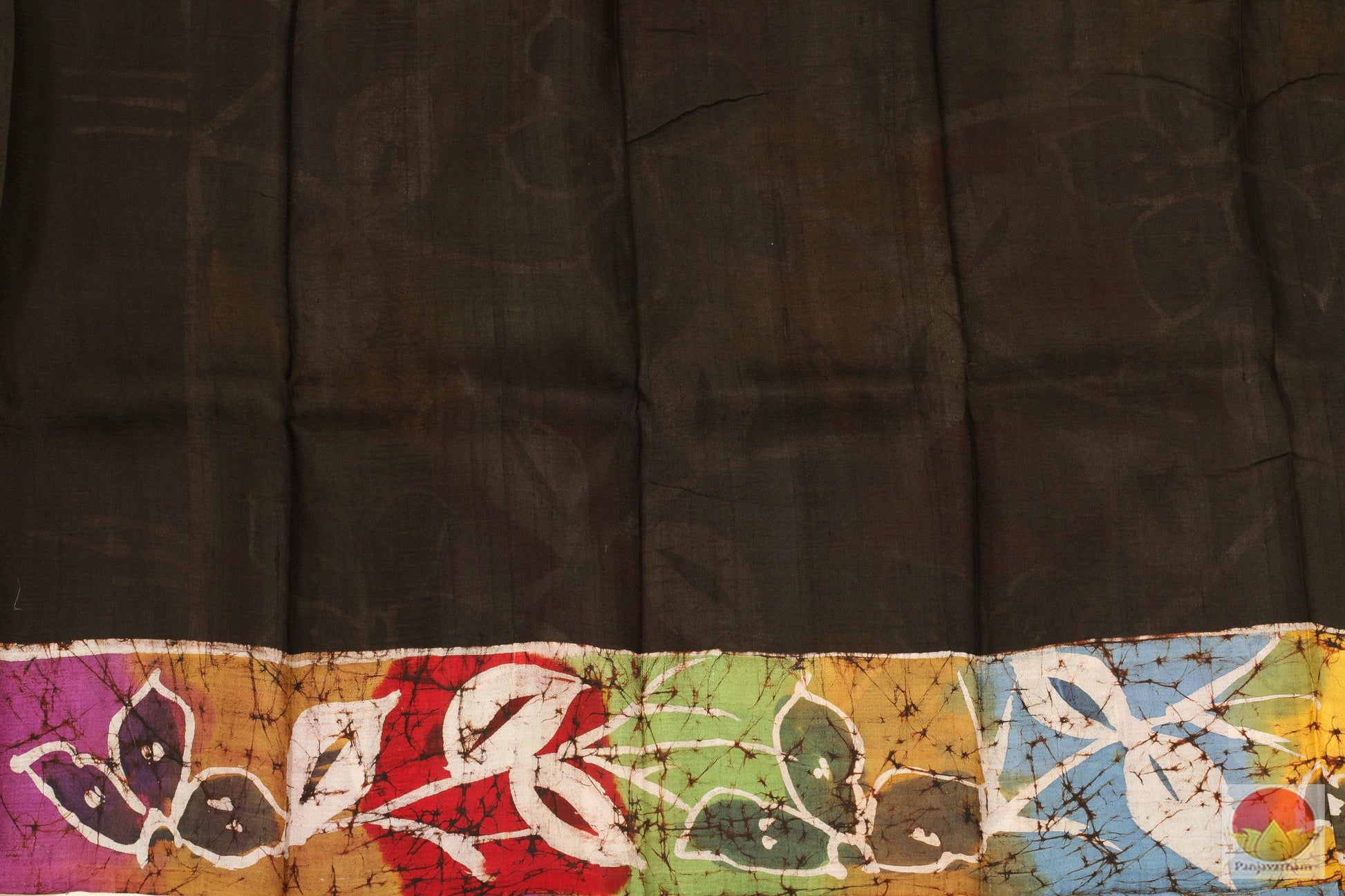Handpainted Batik Silk Saree - PB 158 Archives - Batik Silk - Panjavarnam