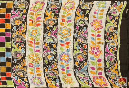 Handpainted Batik Silk Saree - PB 170 Archives - Batik Silk - Panjavarnam