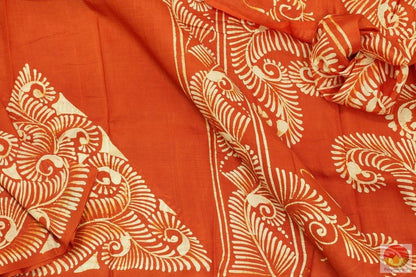 Handpainted Batik Silk Saree - PB 182 Archives - Batik Silk - Panjavarnam