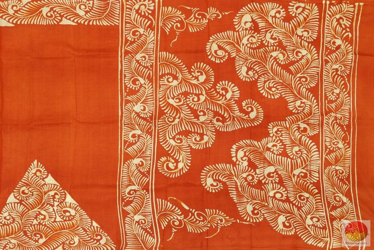 Handpainted Batik Silk Saree - PB 182 Archives - Batik Silk - Panjavarnam