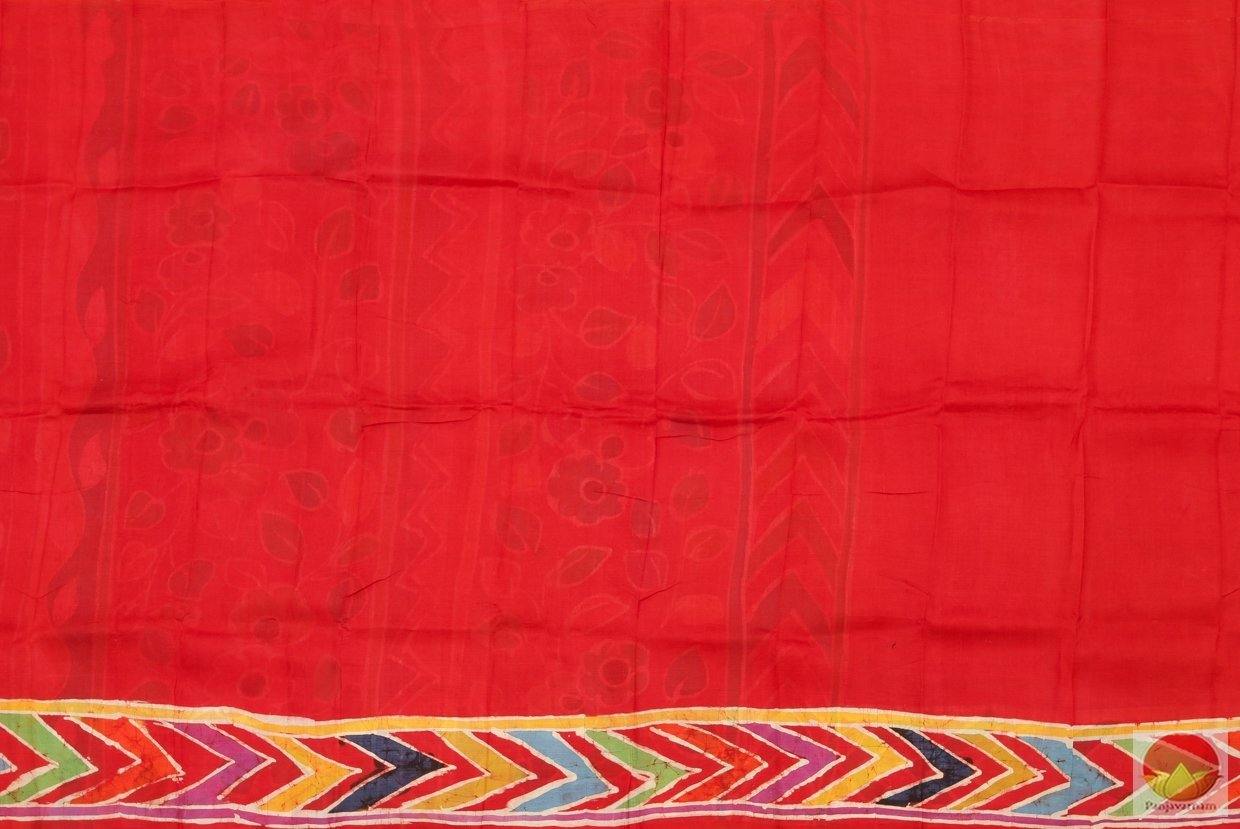 Handpainted Batik Silk Saree - PB 184 Archives - Batik Silk - Panjavarnam