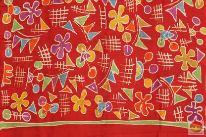 Handpainted Batik Silk Saree - PB 190 Archives - Batik Silk - Panjavarnam