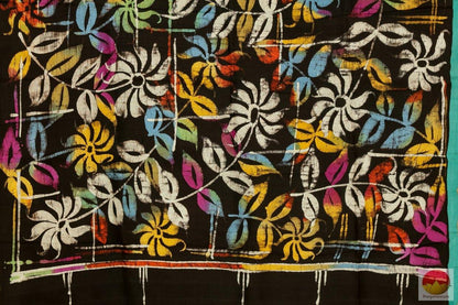 Handpainted Batik Silk Saree - PB 193 Archives - Batik Silk - Panjavarnam