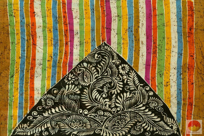 Handpainted Batik Silk Saree - PB 194 Archives - Batik Silk - Panjavarnam