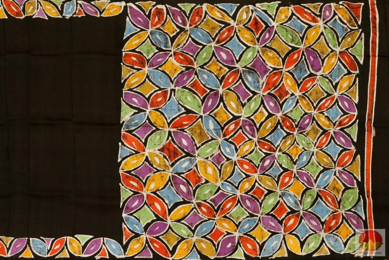 Handpainted Batik Silk Saree - PB 200 Archives - Batik Silk - Panjavarnam