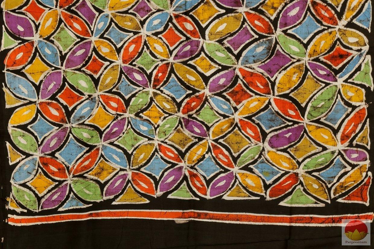 Handpainted Batik Silk Saree - PB 200 Archives - Batik Silk - Panjavarnam
