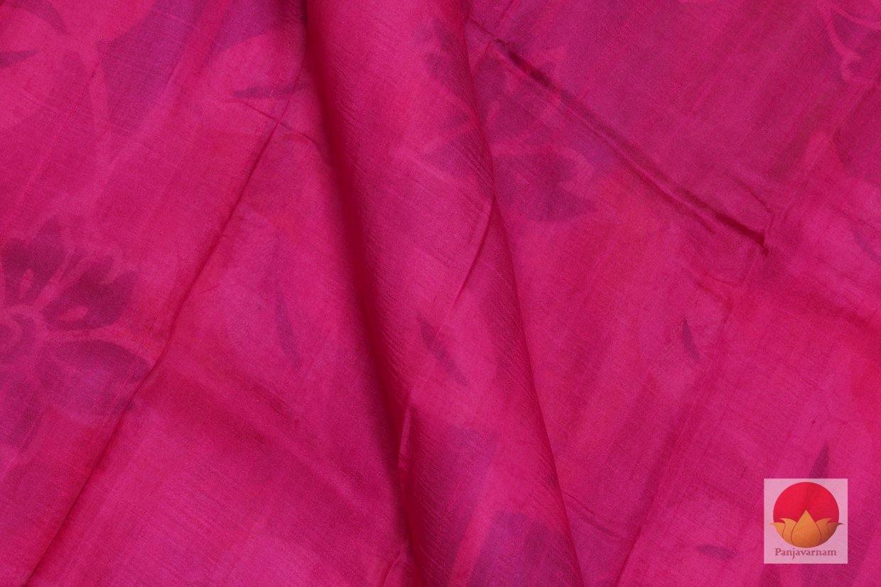 Handpainted Batik Silk Saree - PB 217 - Archives - Batik Silk - Panjavarnam