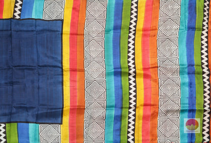 Handpainted Batik Silk Saree - PB 67 - Batik Silk - Panjavarnam