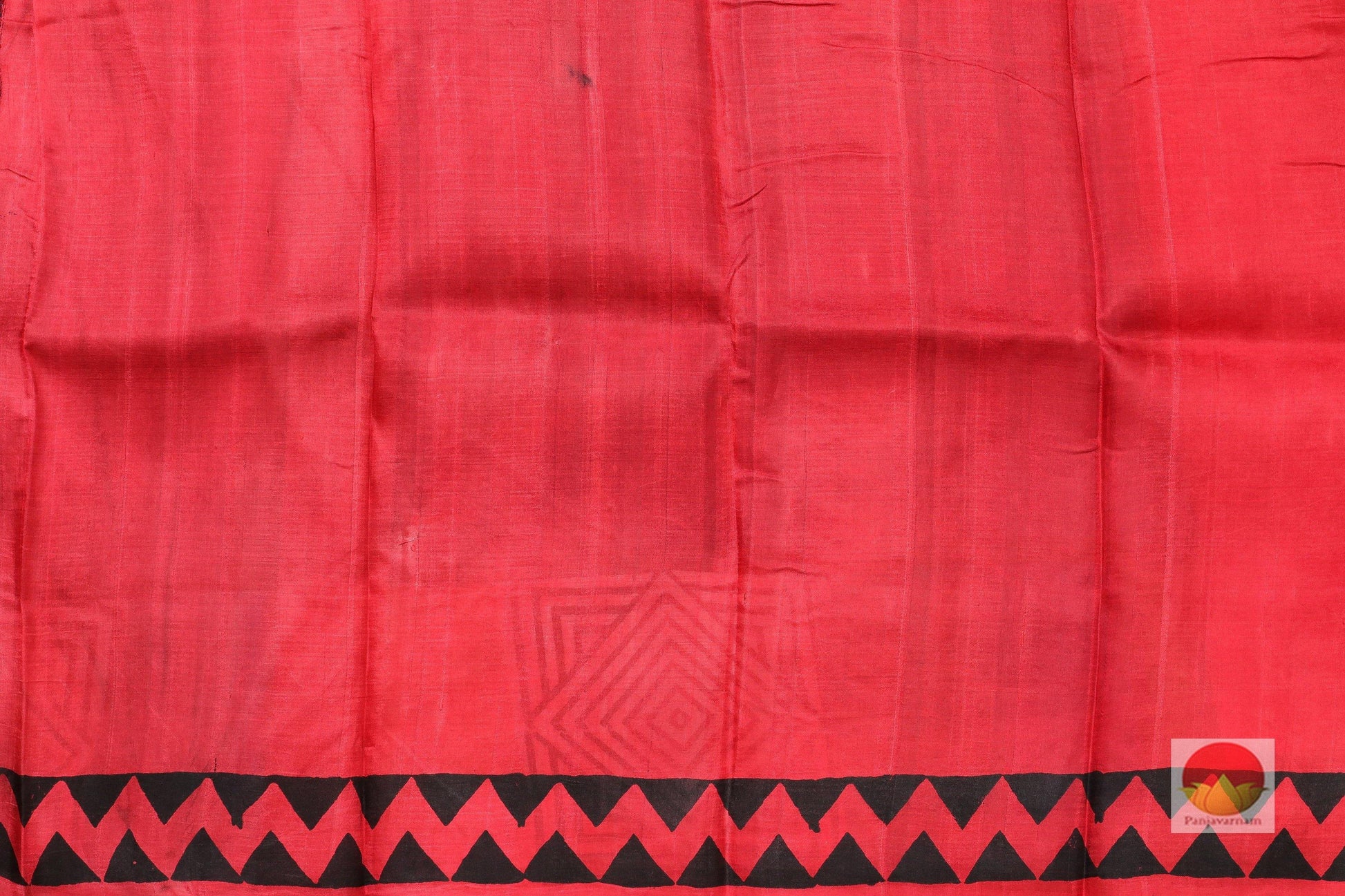 Handpainted Batik Silk Saree - PB 67 - Batik Silk - Panjavarnam