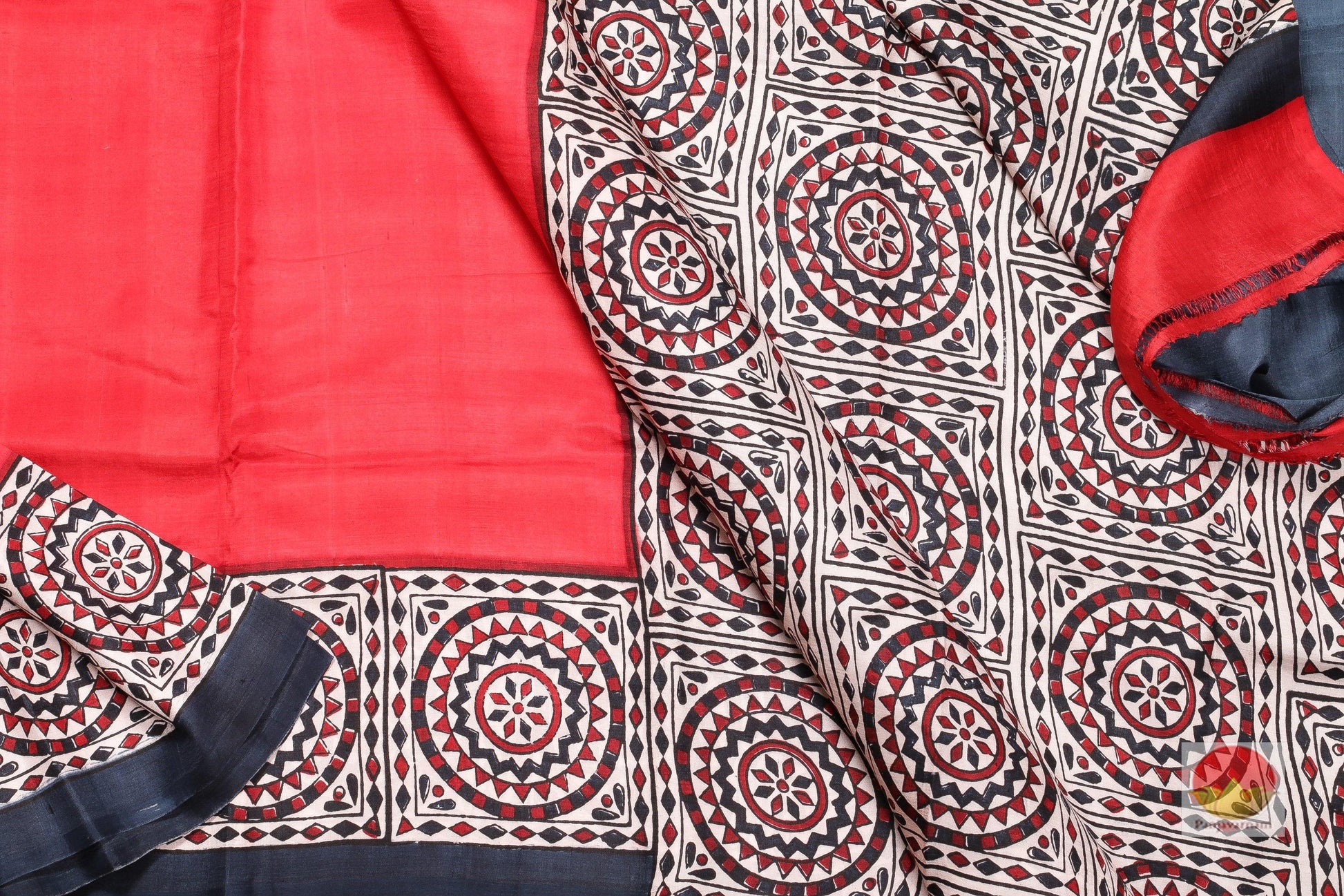 Handpainted Batik Silk Saree - PB 97 Archives - Batik Silk - Panjavarnam