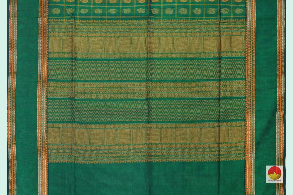Handwoven - Aayiram Bhutta - Kanchi Silk Cotton Saree - KSC 1016 - Silk Cotton - Panjavarnam