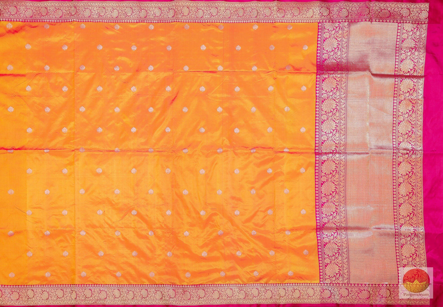 Handwoven Banarasi Pure Silk Saree - PB 382 Archives - Banarasi Silk - Panjavarnam