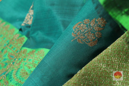 Handwoven Banarasi Pure Silk Saree - PB 39 Archives - Banarasi Silk - Panjavarnam