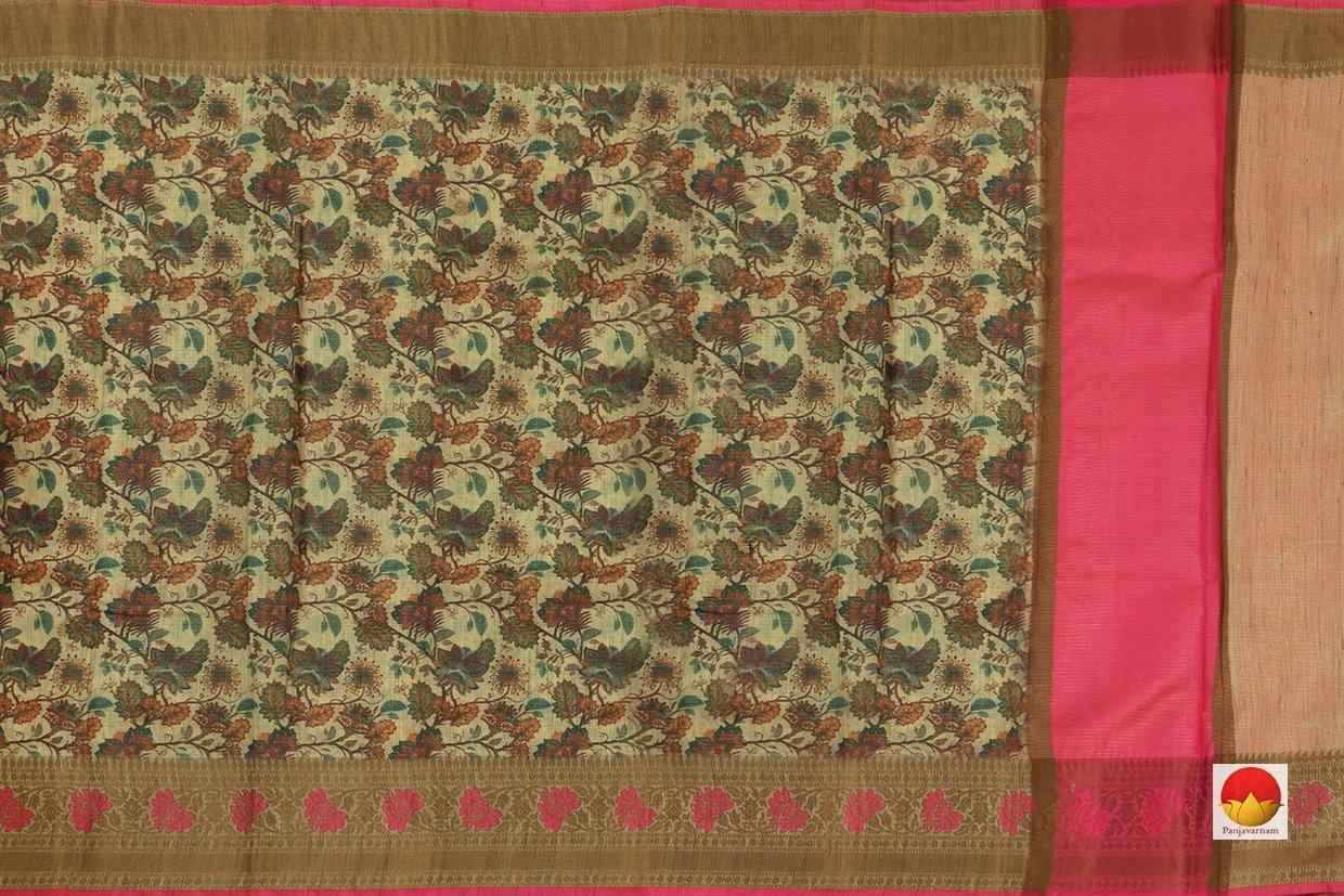 Handwoven Banarasi Silk Cotton Saree - PSC 1051 - Archives - Silk Cotton - Panjavarnam