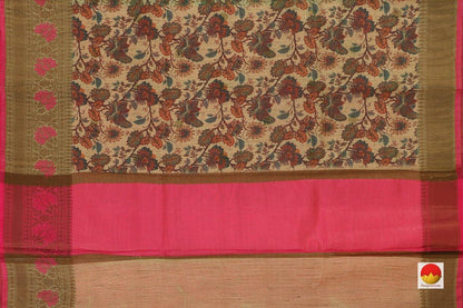 Handwoven Banarasi Silk Cotton Saree - PSC 1051 - Archives - Silk Cotton - Panjavarnam