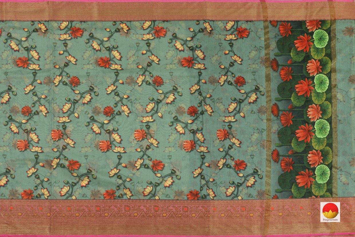 Handwoven Banarasi Silk Cotton Saree - PSC 1057 - Archives - Silk Cotton - Panjavarnam