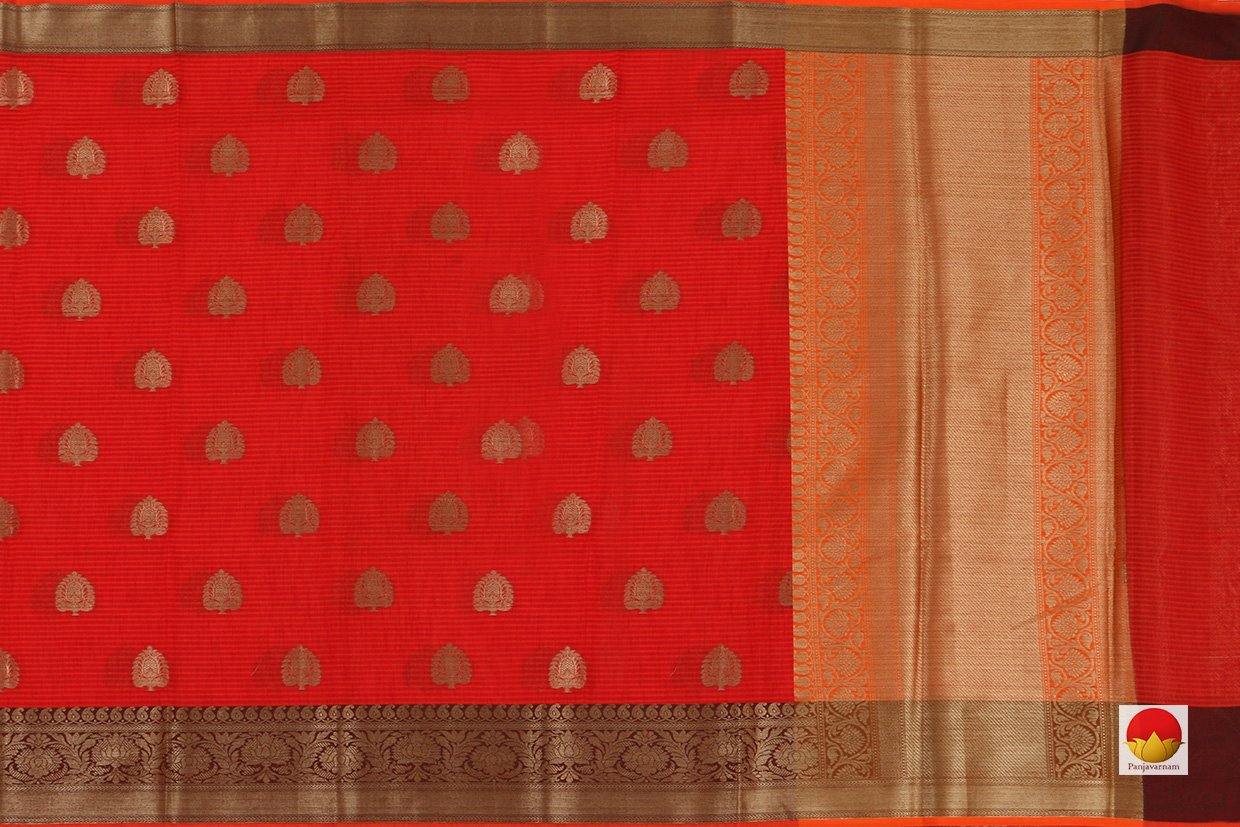 Handwoven Banarasi Silk Cotton Saree - PSC 1059 - Archives - Silk Cotton - Panjavarnam