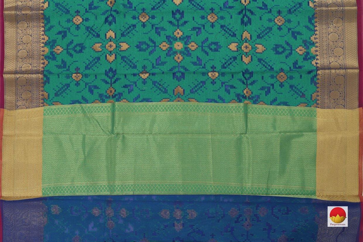 Handwoven Banarasi Silk Cotton Saree - PSC 1066 - Archives - Silk Cotton - Panjavarnam